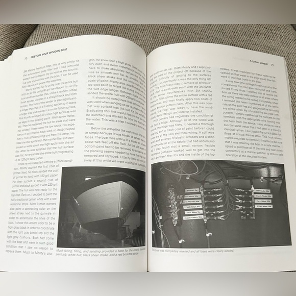 Book Iain Oughtred: A Life in Wooden Boats  wooden boat hardcover book - Picture 3 of 11